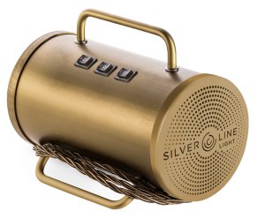 generatore ozono portatile Silverline Light con colorazione in oro